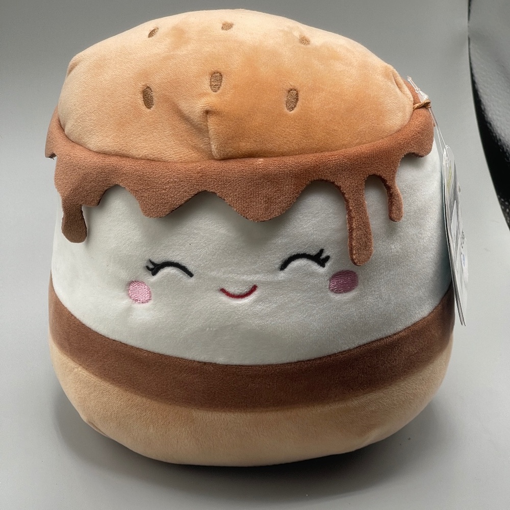 Squishmallows 8 Inch Carmelita the S’more Plush New with tags!